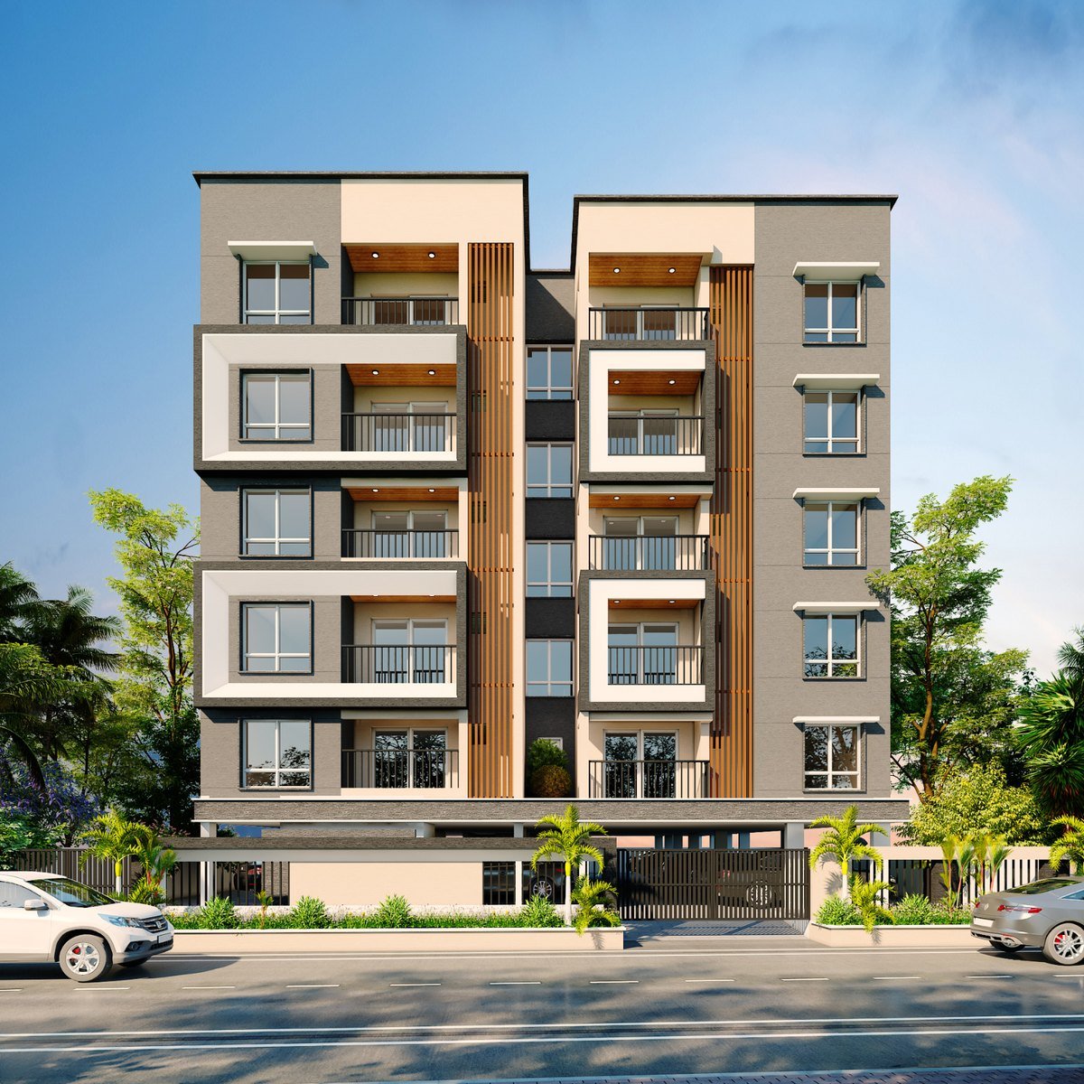 Front elevation of Elite Aura in Rajarajeshwarinagar